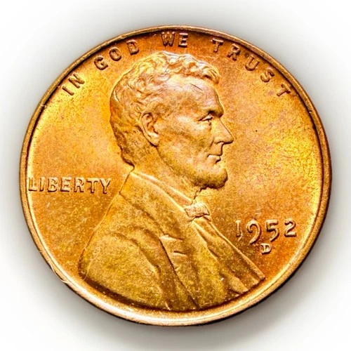 1952-D Lincoln Wheat Cent | XF Condition | Original RB Copper | Nice Eye Appeal