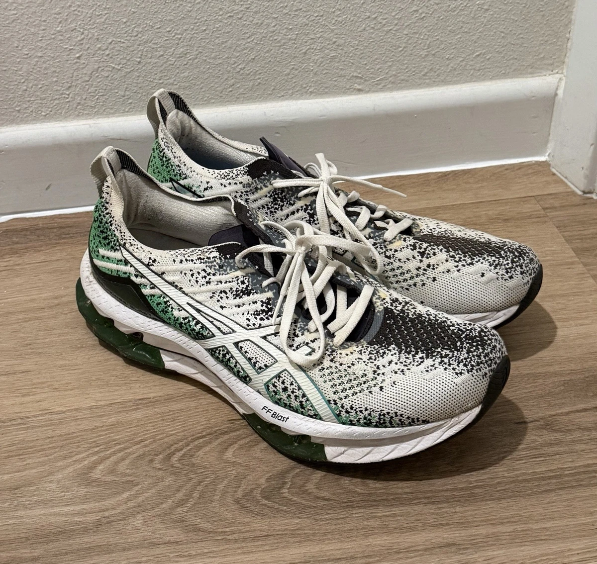 Asics Gel-Kinsei Blast Shoes Mens Size 7.5 White Running Sneakers Gym 1011B203 ASICS GEL-KINSEI BLAST 1011B203-109 White main image 2