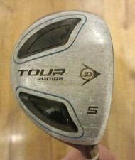 Dunlop Tour Junior 5 Wood 37 inch Long Age 11-14 Years Old Kids Boys Golf Club