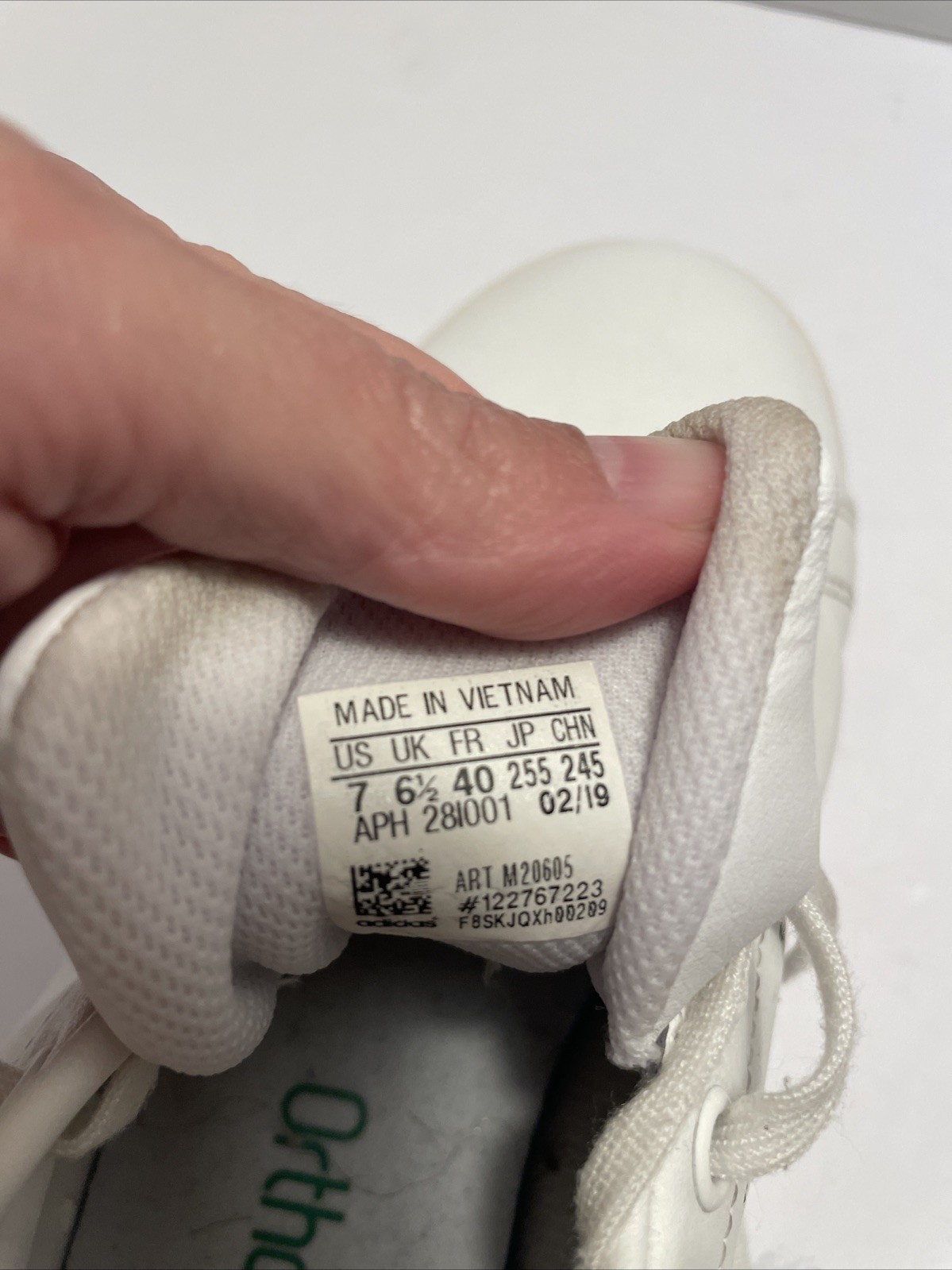 SAOLA Adidas Stan Smith bianche e verdi uomo 7 donna 9 "