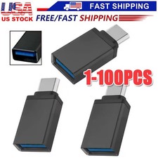 USB-C 3.0 Male to USB A Female Adapter Converter OTG Type C Android Phone lot