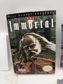 The Immortal (Nintendo Entertainment System, 1990, NES) CIB Complete Authentic