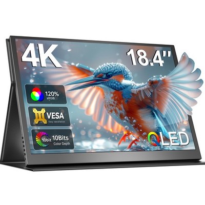 18,4 Zoll 4K Gaming Tragbarer Monitor 3840 * 2160 PC Bildschirm mit VESA Display