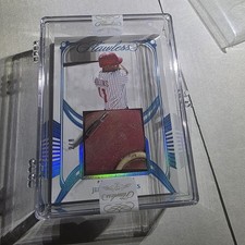 JIMMY ROLLINS 2024 FLAWLESS GAME-USED SPIKES PATCH PHILLIES /8 Q0517