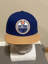 Edmonton Oilers NHL 59Fifty New Era Fitted Size 7 1/2 Hat Authentic Licensed NWT