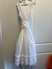 Blossom Formal Dress White Flower Girl Dress S: 10 — photo 1