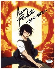 Aaron Roberts Signed 8x10 Photo Fire Force Benimaru Autographed Zobie COA