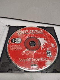 Zombie Revenge Sega Dreamcast  |Authentic| |DISC AND MANUAL Only HAS SCRATCHES