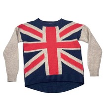 Johnnie B Boden Union Jack Flag Knit Sweater