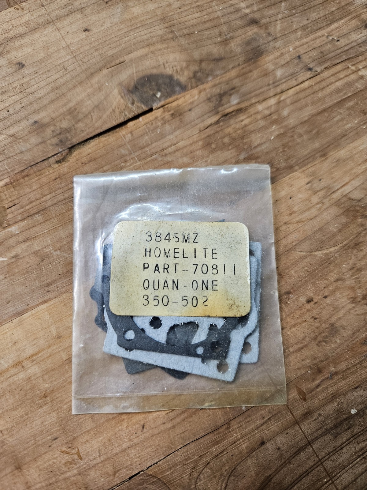 NOS Homelite Chainsaw Carburetor Gasket Kit 70811 Replacement Part