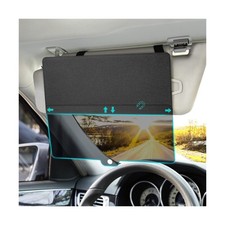 NAZZO Sun Visor Extender for Car, Sun Blocker with PC Sunshade Lens, Magnetic...