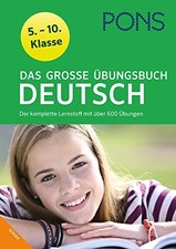 PONS Das große Übungsbuch Deutsch by Anne Haase