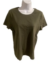 TIME & TRU RELAXED FIT CREW TEE SIZE REGULAR MEDIUM (8-10) NWT FREE SHIPPING