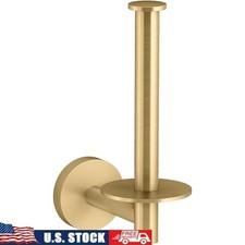 Vertical Tissue Holder Wall Mount Quick Change Metal Bathroom Accessory New