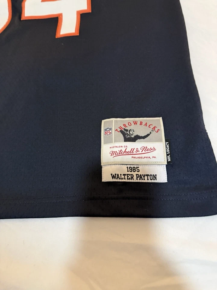 Camiseta vintage de los Chicago Bears Walter Payton #34 Mitchell & Ness talla 44 148 Foto 2 de 4