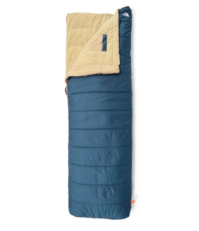The North Face Wawona Bed 20 Sleeping Bag | 20F/-7C Shady Blue-NPF Long NWT