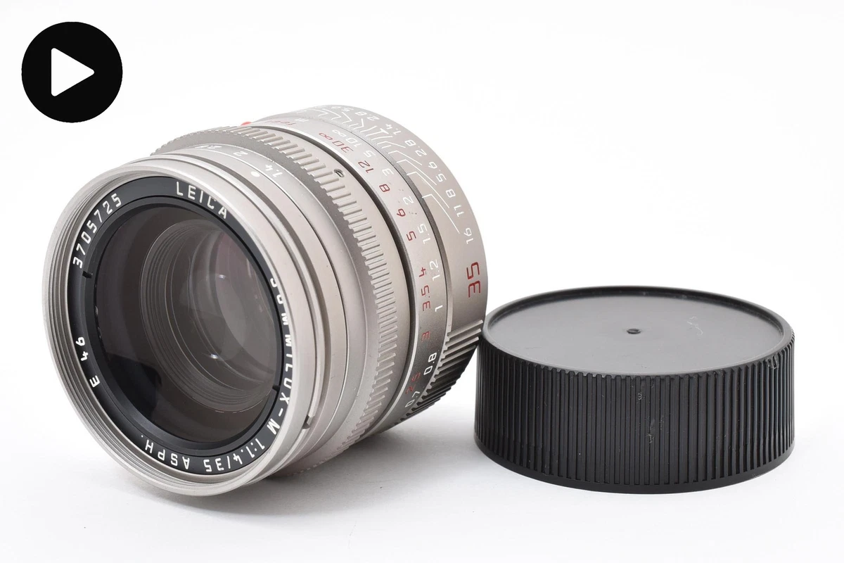 Leica SUMMILUX-M 35mm Focal f/1.4 Camera Lenses for sale - eBay