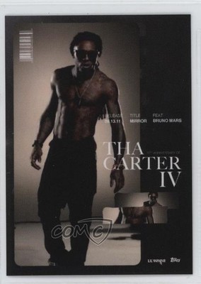 2021 Topps X Lil Wayne Tha Carter IV 10th Anniversary Lil Wayne Mirror #16 zr9