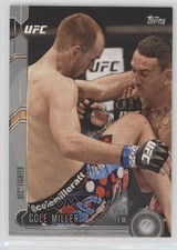 2015 Topps UFC Chronicles Silver Cole Miller #49 0l2