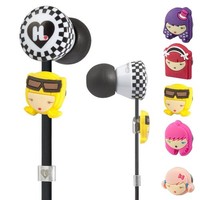 MONSTER earphone WICKED STYLE HARAJUKU LOVERS collabo model MH-HJ-WIKD-IE