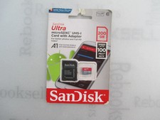 Older Version SanDisk 200GB Ultra microSDXC UHS-I Memory Card with Adapter -..