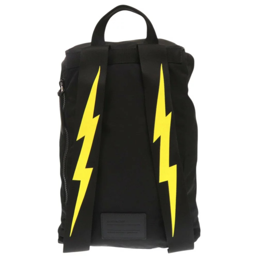Givenchy Authentic Backpack-Daypack Black/Yellow … - image 2