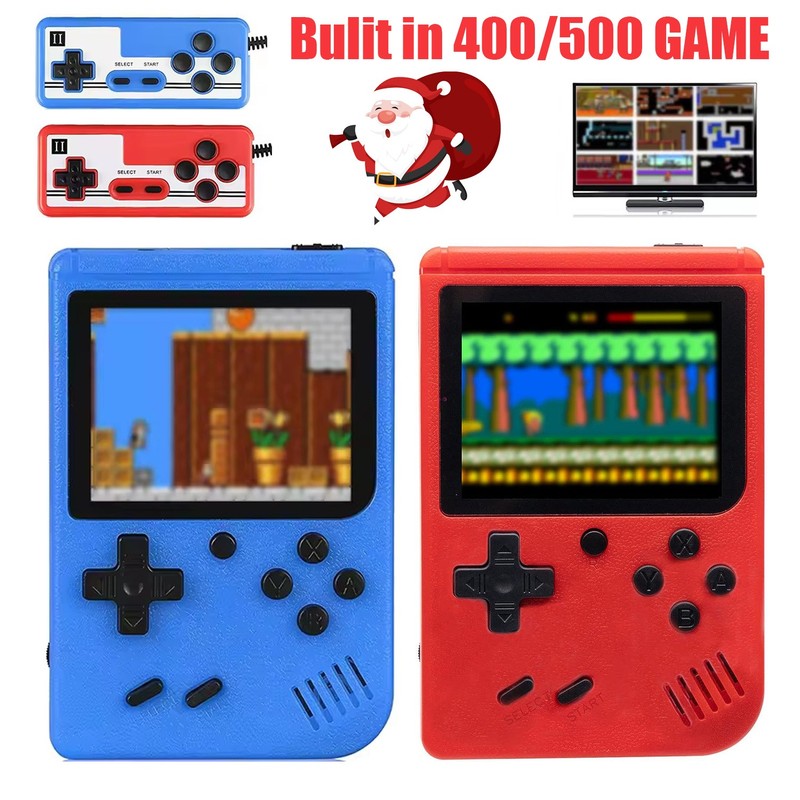 500 Classic Games Handheld Retro Video FC Game Console Player For Kids Adults