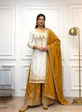 BOLLYWOOD DRESS SALWAR KAMEEZ INDIAN DESIGNER WEDDING PARTY WEAR SUIT PAKISTANI