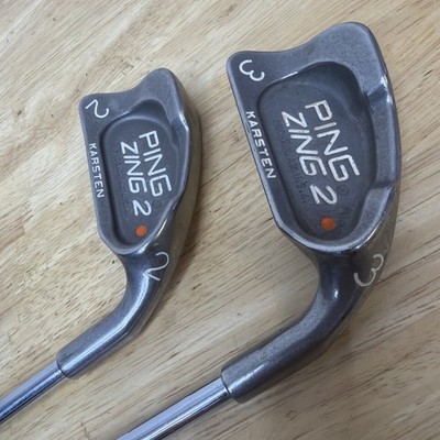Right Handed Ping Zing 2 Orange Dot 2 /3 Iron w/ Steel