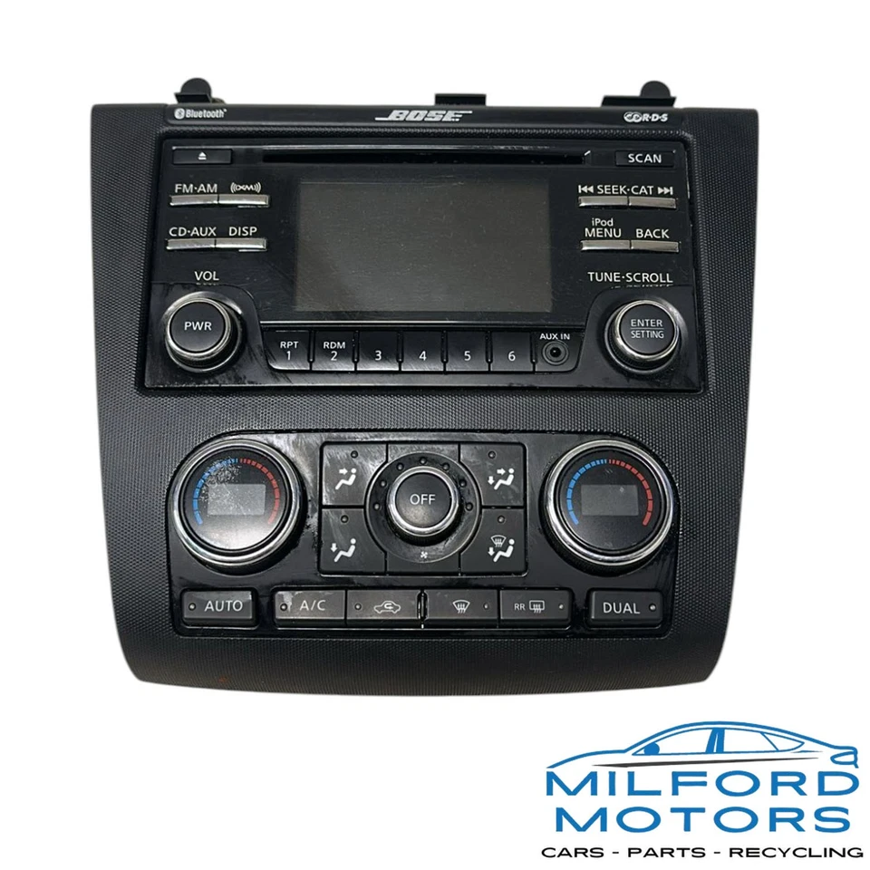 Equipo de audio receptor de radio compatible con Nissan Altima 2010-2012 2,5 L Foto 4 de 4