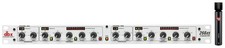 DBX 266XS 2 canali compressore/gate rack montaggio elaborazione audio dinamica professionale + microfono
