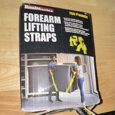 HaulMaster Forearm Lifting Straps 700 Pounds Yellow MPN 56627