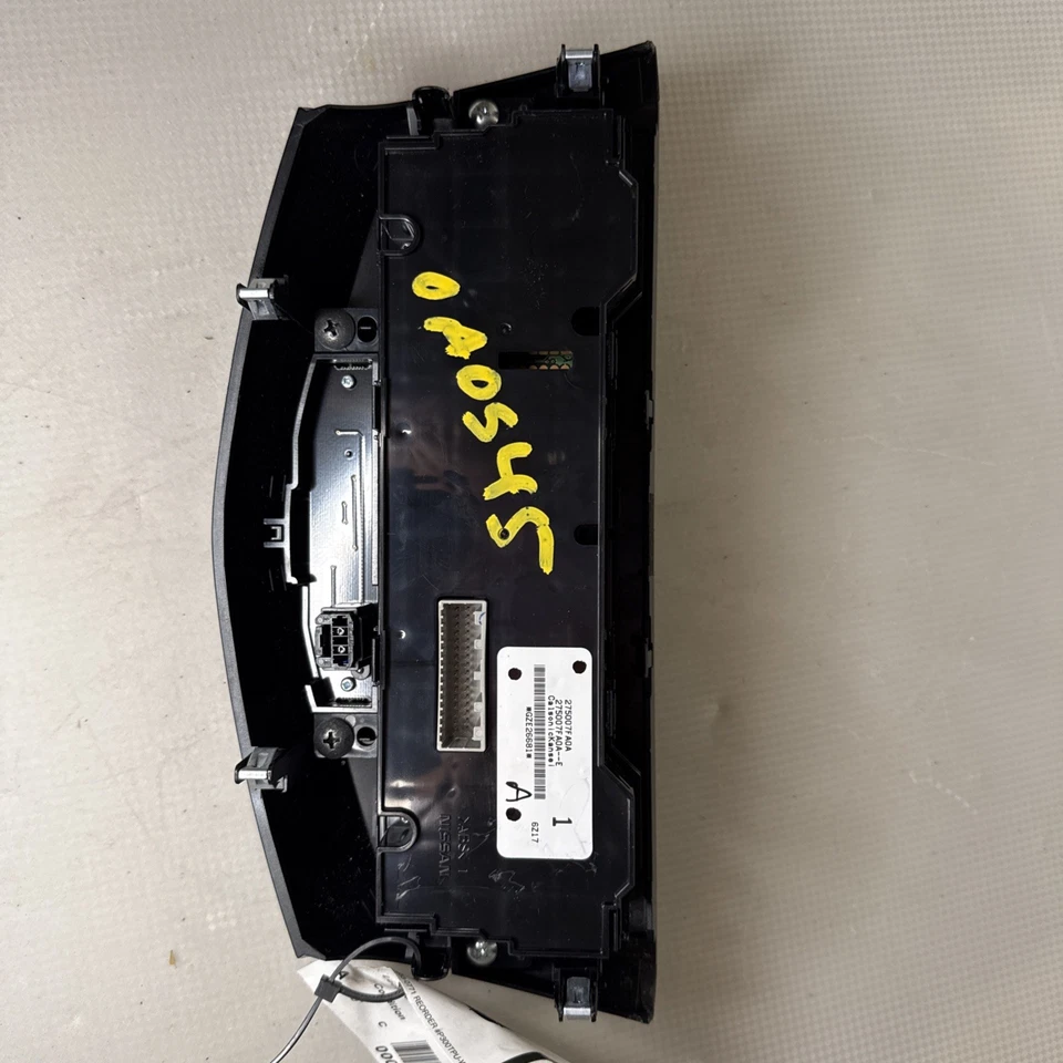Nissan Rogue Sport 2017-2022 control de clima temperatura aire acondicionado panel de tablero térmico OEM Foto 4 de 4