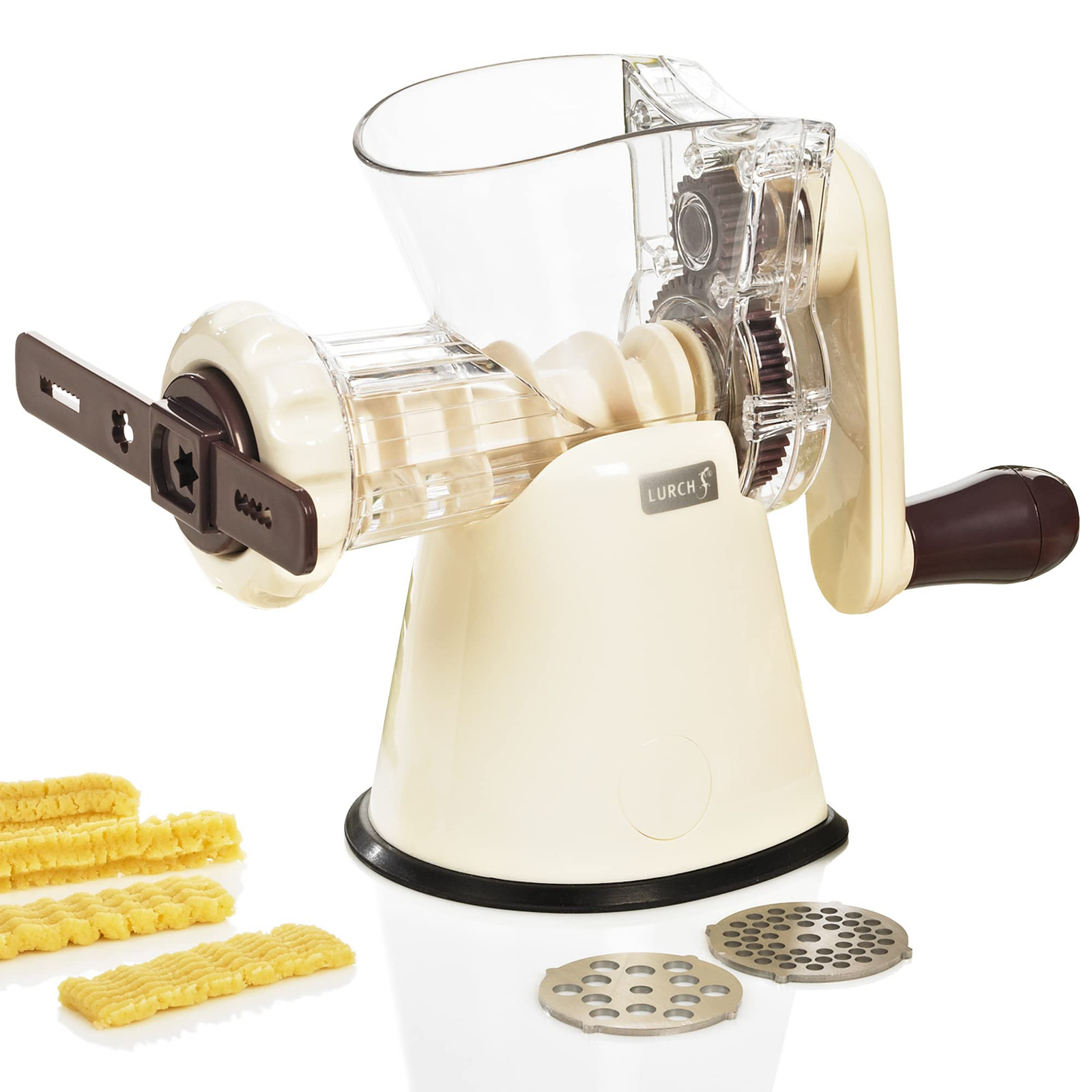 Germany Cookie Biscuit Maker with Meat Grinder Attachment | Hand Crank Driven...