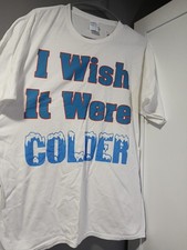 I Wish It Were Colder Mike Mcdaniel Fan T Shirt NFL Miami Dolphin Buffalo Joke 