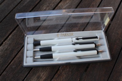 Parker Schreibset 3tlg  Kugelschreiber / Rollerball / Bleistift / HEBEL Haus ALT
