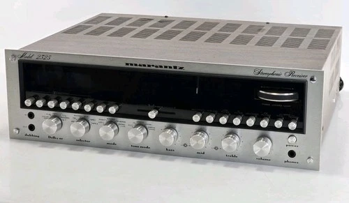 MARANTZ 2325 Vtg STEREO Stereophonic RECEIVER, Works Amazing! Minor Top Damage