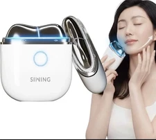 Electric Gua Sha Facial Massager with EMS Vibration, Warming, 