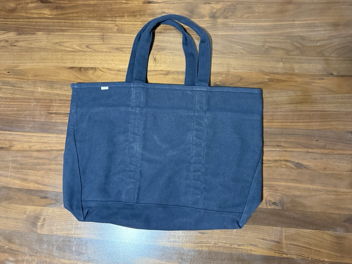 Aime Leon Dore ALD Large Unisphere Tote Bag Logo Canvas Sky 