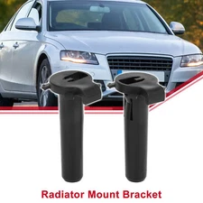 1 Pair Car Left Right Radiator Mount Bracket for Audi Q3 2015-2018 No.WHT001506A