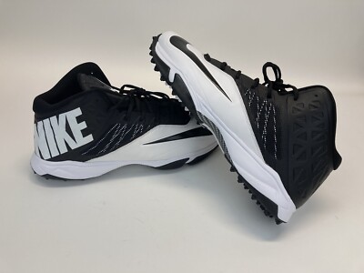 Nike Zoom Code Elite Destroyer Football Cleats Mens Sz 19 White