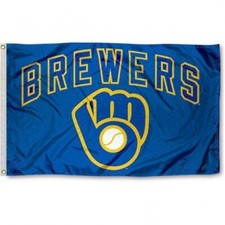 MILWAUKEE BREWERS 3X5 FLAG/BANNER *100% FULL ...