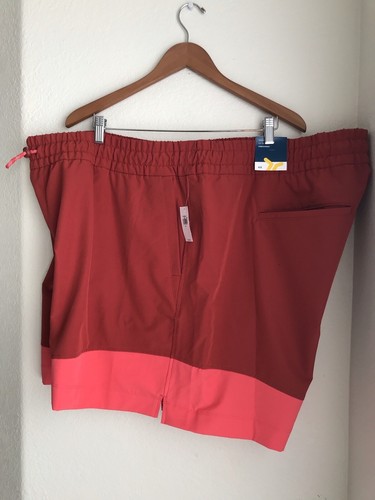 Shorts Curvy Plus size 4X High Rise Athletic 4-way Stretch Activewear Unisex - Picture 2 of 16