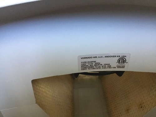 Humidificador evaporativo Evap40 de 4 galones con humidistato ajustable y 3 velocidades - Imagen 4 de 5