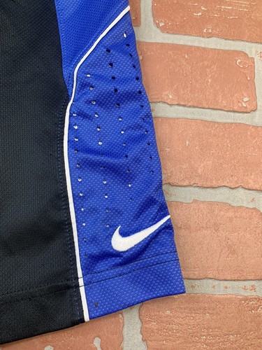 Nike Dri-Fit Shorts Boys Size Large Blue & Black Athletic Basketball Shorts - Picture 2 of 15