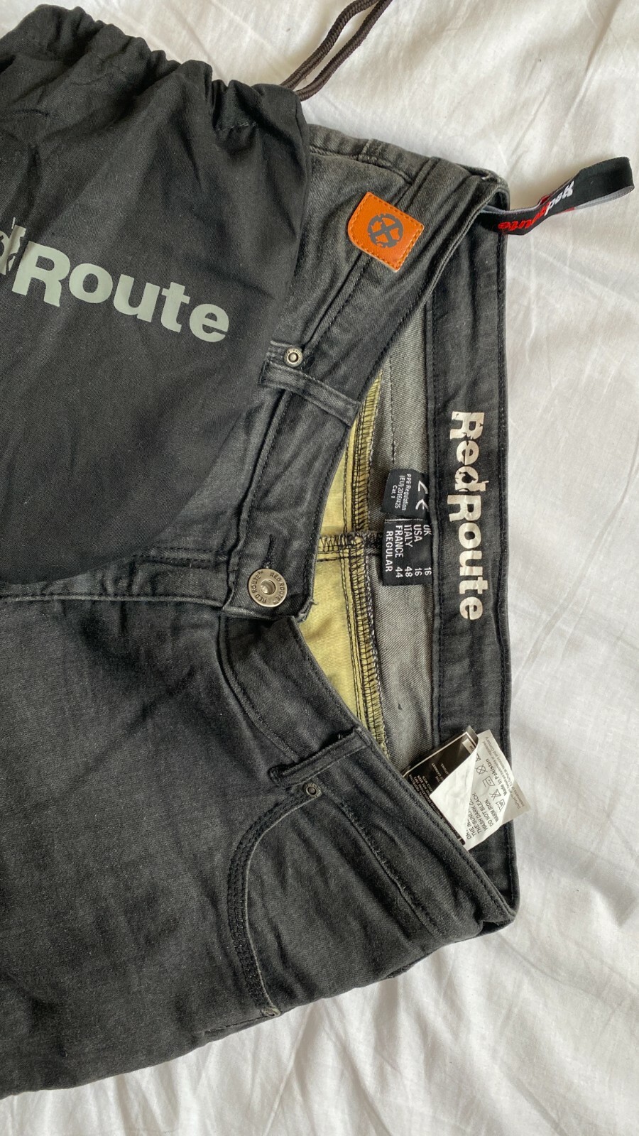 Red Route Motorcycle Jeans eBay