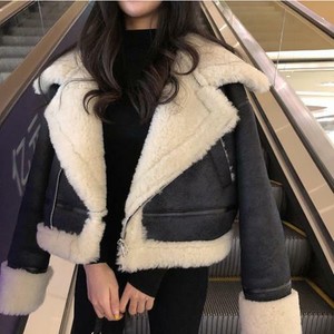 faux sheepskin jacket