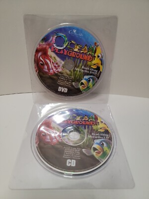 The Ocean Playground Beginning Reading Set 6 Storybooks DVD & CD Replacement 