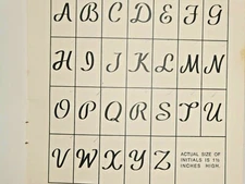 Singer Deluxe Monogrammer Cam and Placement Guide A-Z Buyers Choice