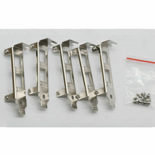 10 pcs Low Profile Brackets for Intel X520-DA2 X520-SR2 X520-LR2 X710-DA2 - Picture 3 of 3